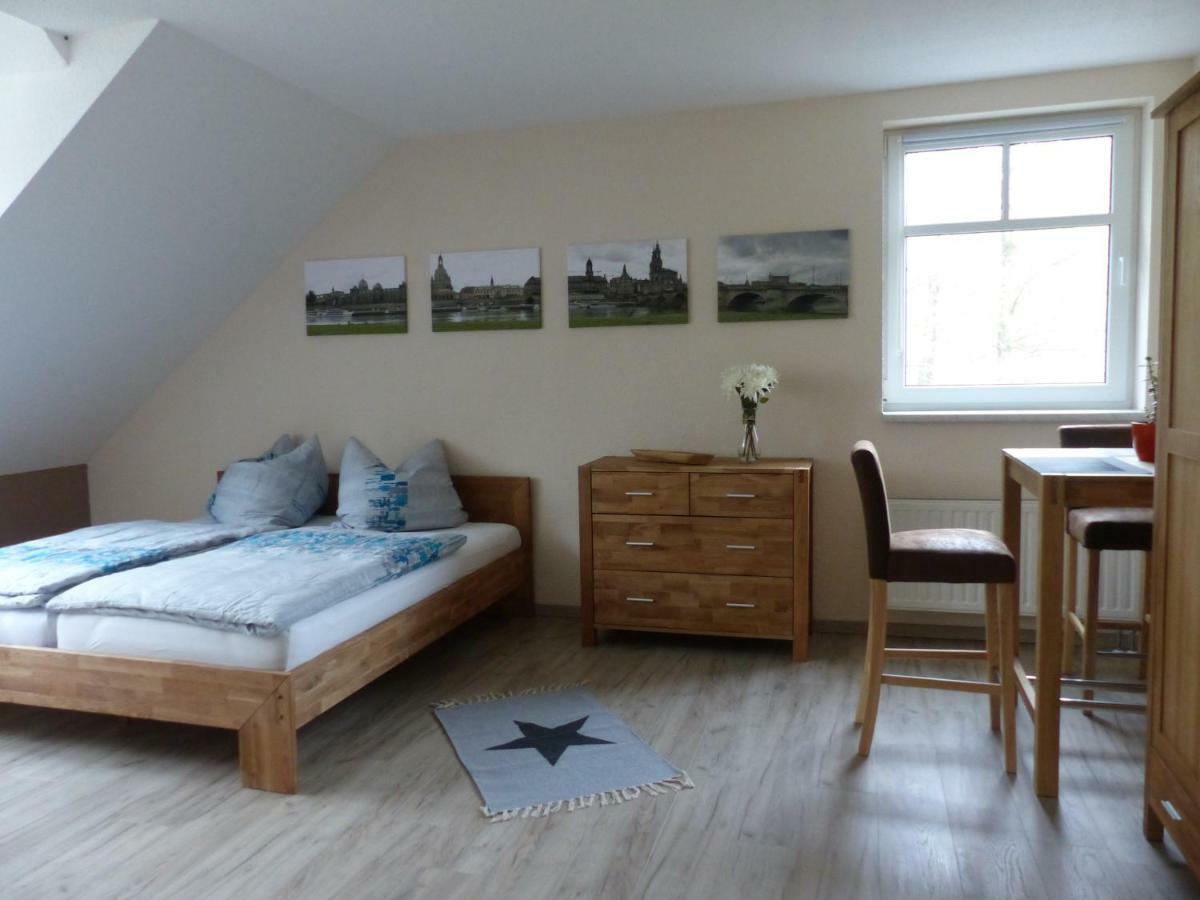 Ferienwohnung Ortrand - Pension Eksteriør bilde